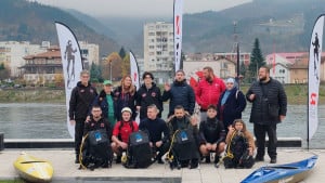 Eko akcija „Čista voda – zdrava zemlja“ održana na rijeci Drini u Goraždu