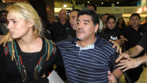 Snimak kruži internetom: Maradona tukao bivšu vjerenicu