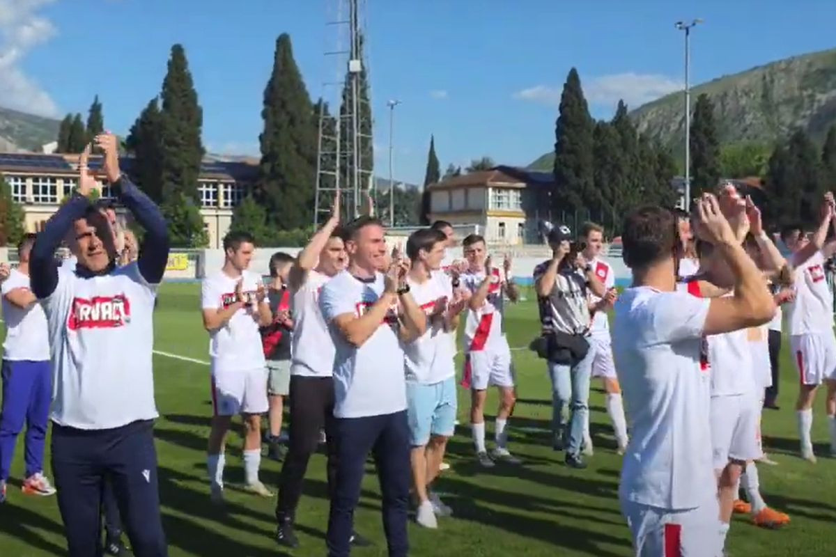 Igrači Zrinjskog proslavili titulu prvaka BiH!