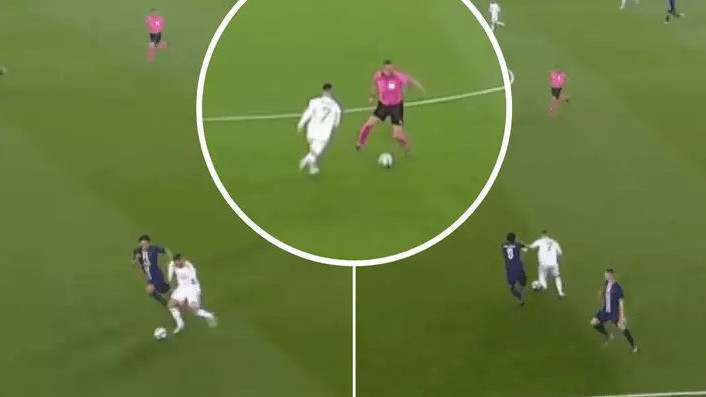 Hazard provukao loptu kroz noge glavnom sudiji, a potom Real zabio gol
