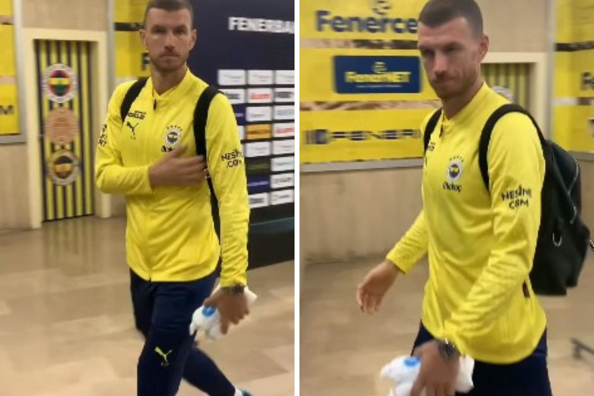 Samo jednim potezom nakon utakmice Edin Džeko je osvojio srca navijača Fenerbahčea