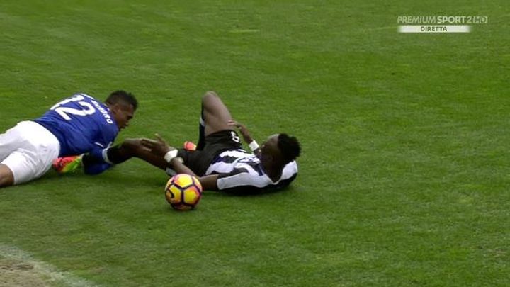 Težak lom noge na meču Udinese - Juventus