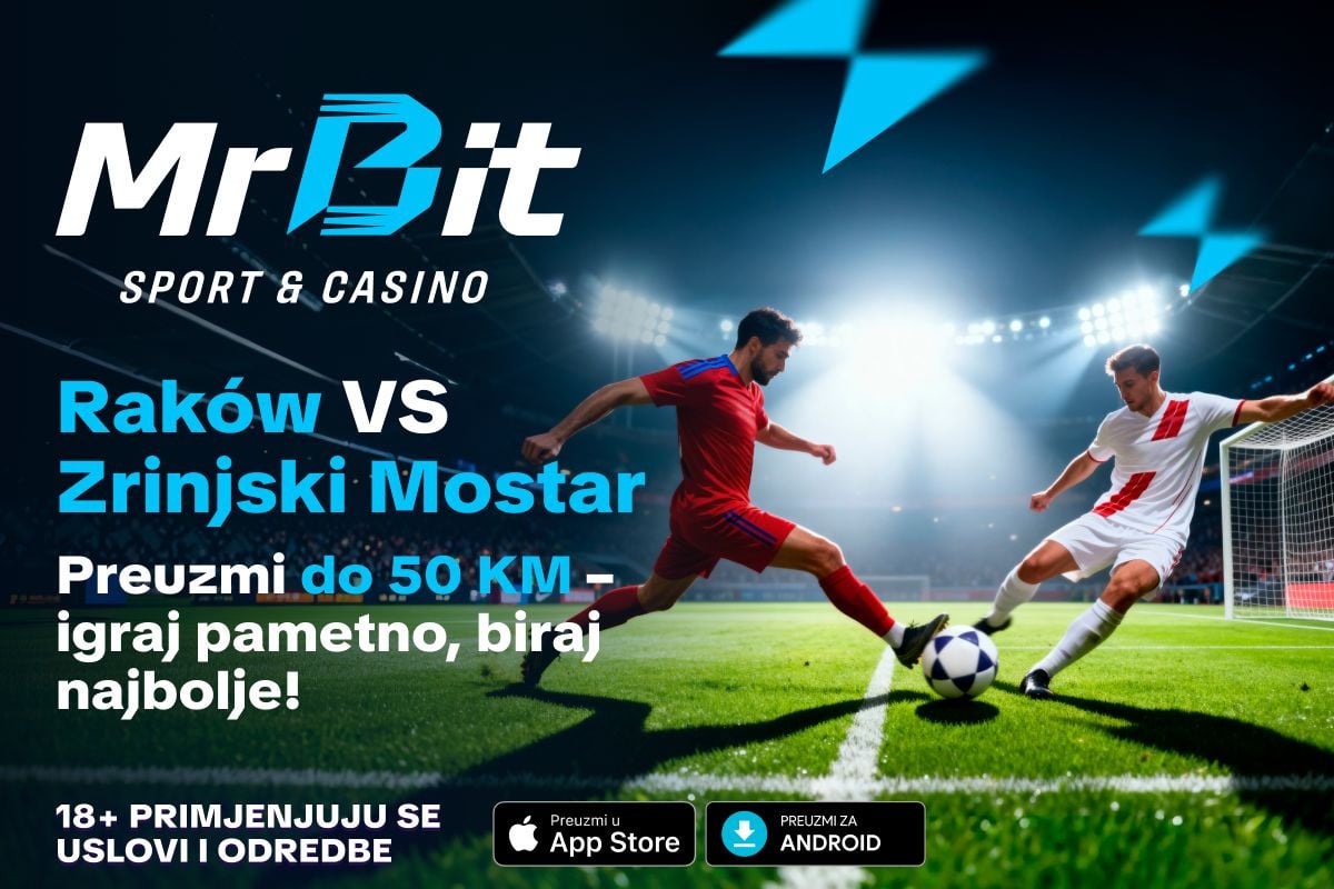 MrBit je stigao: Iskoristi poklon dobrodošlice i uživaj u utakmici Rakow – Zrinjski