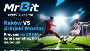 MrBit je stigao: Iskoristi poklon dobrodošlice i uživaj u utakmici Rakow – Zrinjski