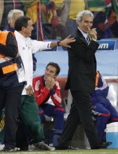 Domenech se nije htio rukovati sa Parreirom Domenech se nije htio rukovati sa Parreirom