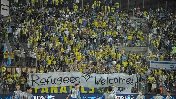 Izraelski navijači: Izbjeglice nisu dobrodošle