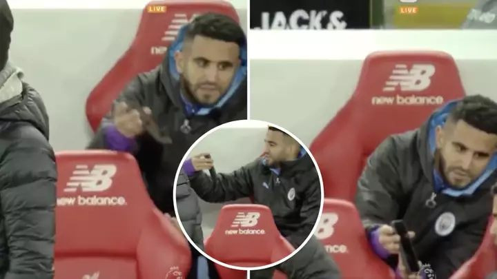 Mahrez uzeo mobitel od navijača i gledao da li je bio penal za Manchester City