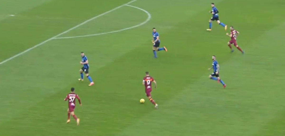 Lukaku promašio zicer, Roma to kaznila