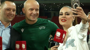 Albanci upoznali pravog Marciniaka nakon odigranog finala za  titulu: "Zbog mene ste otišli na Euro"