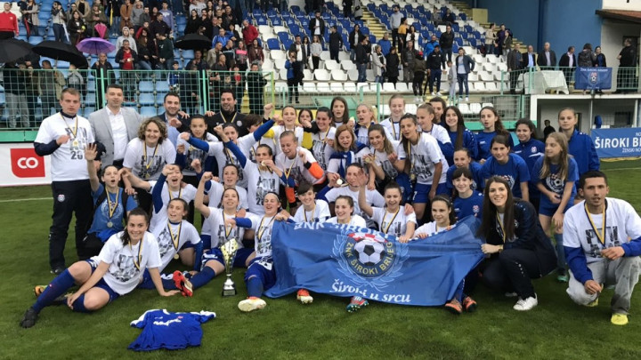ŽNK Široki plasirao se u Premijer ligu Bosne i Hercegovine