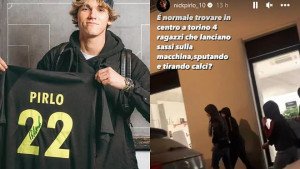 Pirlov sin doživio užas u centru Torina, zaključali se u automobil i molili Boga da stakla izdrže