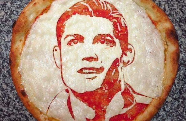 Crolla 'dizajnirao' pizzu sa Ronaldovim likom