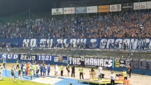 Željo se vratio na čudesan način, a onda su igrači došli pred južnu tribinu i nastala je ludnica!