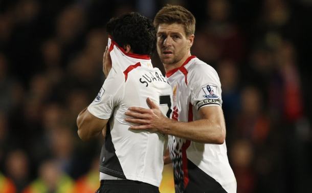 Suarez briznuo u plač, Gerrard ga pokušavao utješiti Suarez briznuo u plač, Gerrard ga pokušavao utješiti