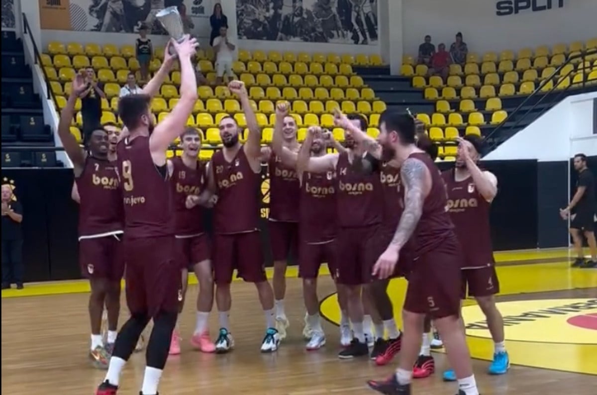 KK Bosna se upisao u historiju kao osvajač prvog Kupa Splita!
