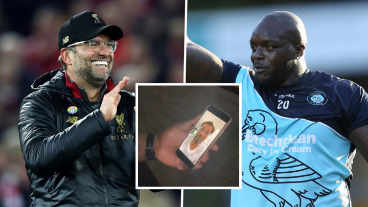 Akinfenwa: Samo mi se Klopp može javiti na WhatsAppu. Klopp mu se odmah javio!