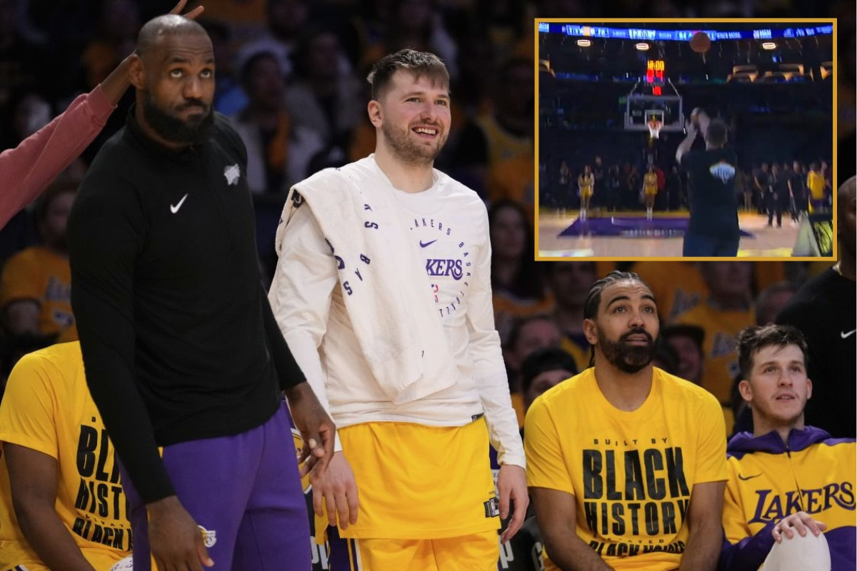Ma koji LeBron, koji Luka? Jedan navijač je sinoć promijenio svoj život u Los Angelesu!
