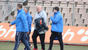 Slavko Petrović nezadovoljan: Moji igrači su zakazali, a igrači Čelika su ginuli na terenu