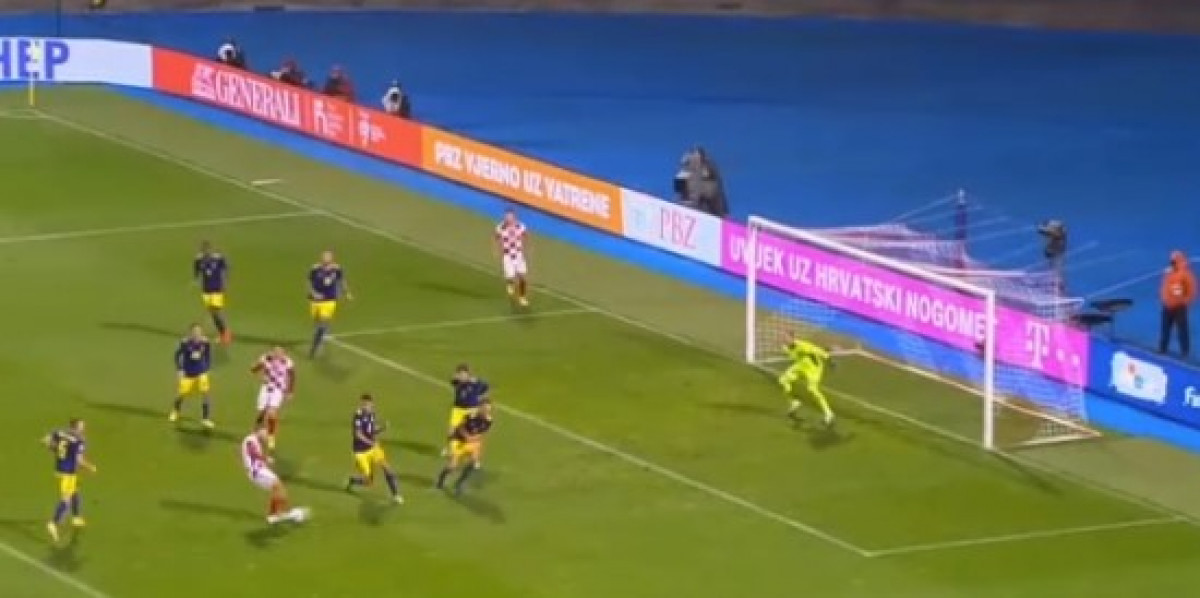 Fantastična akcija Hrvatske i gol Vlašića za vodstvo protiv Švedske