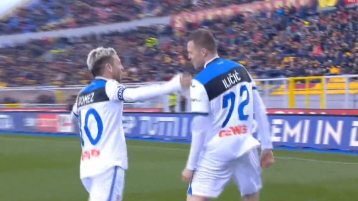 Josip Iličić ne zna postići 'normalan' gol, sada su mu žrtva čak trojica igrača Leccea