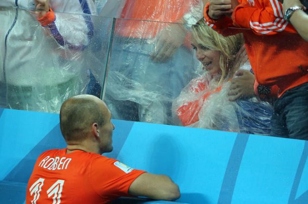 Robben tješio sina nakon utakmice