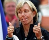 Navratilova nastupa na Roland Garrosu