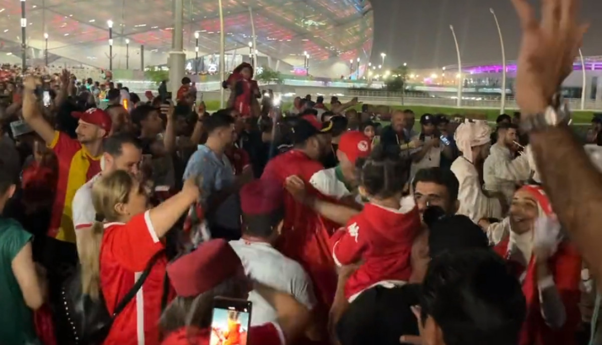 Tunižani su pojam pravih navijača - Scene iz Dohe to pokazuju