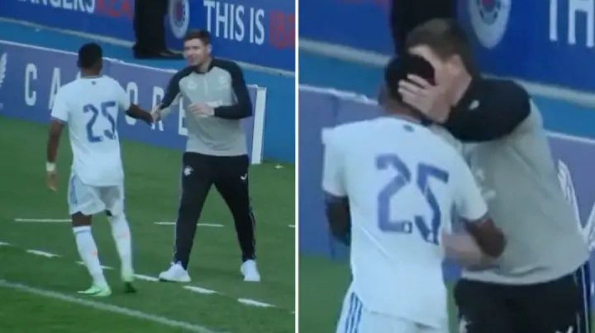 Igrač Real Madrida se na trenutak zbunio kada je shvatio da stoji pored Gerrarda