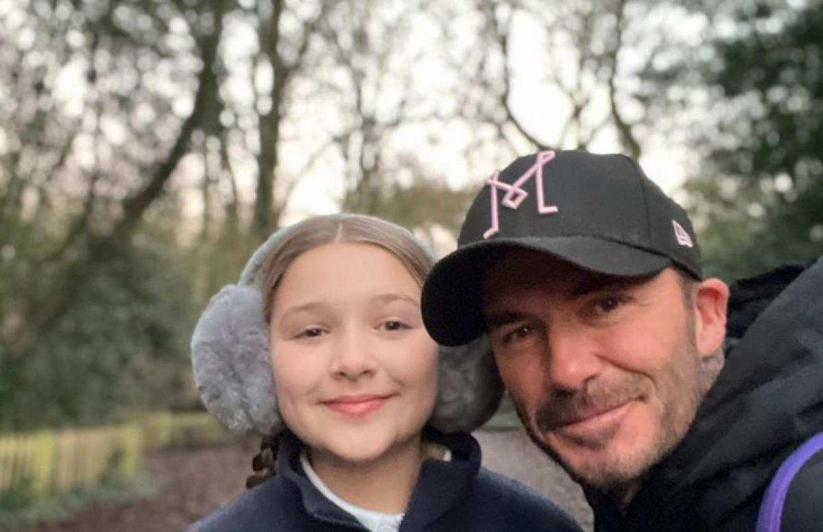 Beckham ponovo zgrozio fanove zbog fotografije s kćerkom Harper Seven