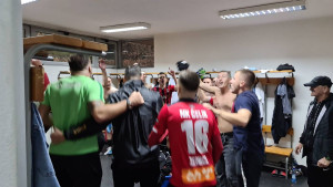Ludnica u svlačionici Čelika nakon pobjede protiv Sarajeva: "Ti se zoveš Čelik Zenica"