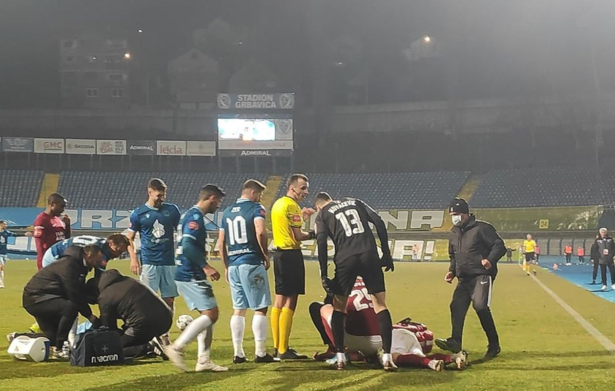 Žestok duel Oremuša i Mujezinovića: Fudbaler Sarajeva završio u kolima hitne pomoći