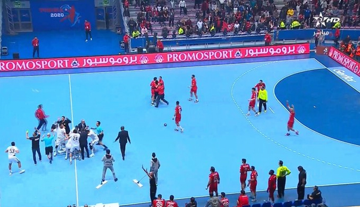 Nestvarne scene s finalnog susreta prvenstva Afrike u rukometu 