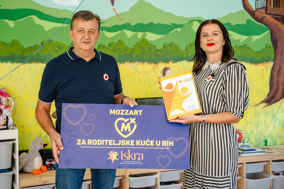 Donacija iz Mozzarta stigla na adresu Roditeljske kuće Banja Luka