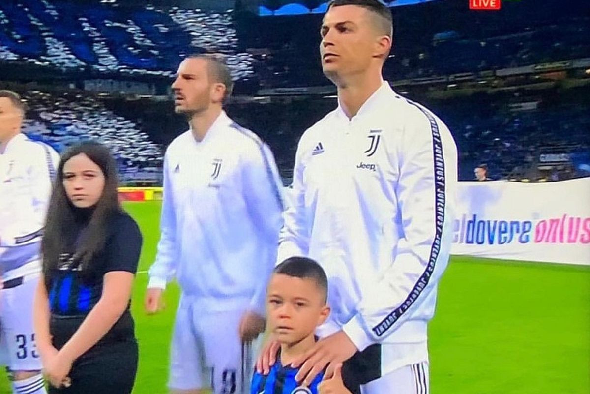 Ronaldo ga izveo na Giuseppe Meazzu: Igrač Intera ispunio želju sinu 
