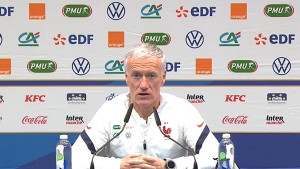 Deschamps najavljuje najjači tim protiv Ukrajine, protiv BiH će biti rotacija