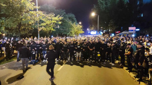Ništa bez BHFanaticosa: Najvatreniji bh. navijači napravili ludnicu na ulicama Zenice