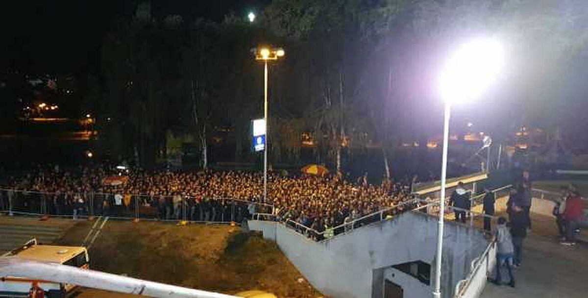 Do sada neviđene scene na stadionu Toše Proeski u Skoplju Do sada neviđene scene na stadionu Toše Proeski u Skoplju