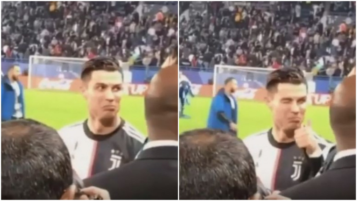 Ronaldo ni u Rijadu nije mogao pobjeći od povika 'Messi, Messi', a uslijedila je i reakcija