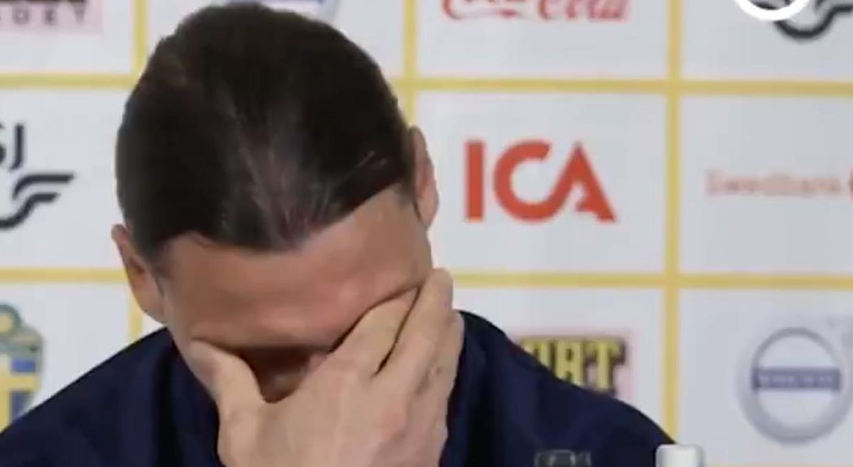 Ibrahimović zaplakao na press konferenciji: Jedno pitanje ga jako pogodilo