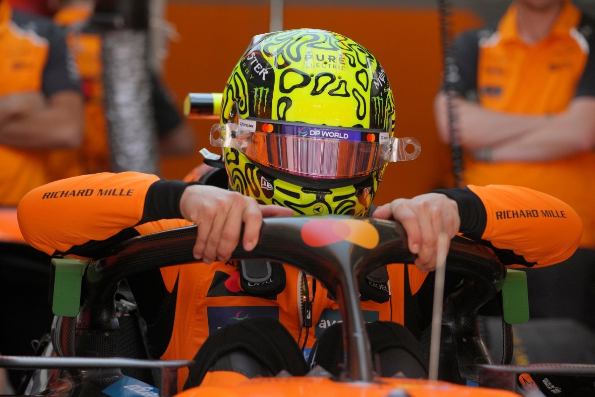 Lando Norris najbrži na prvom i jedinom treningu za VN Kine Lando Norris najbrži na prvom i jedinom treningu za VN Kine