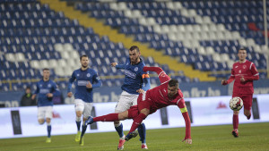 FK Željezničar sa dva igrača više tek u finišu slomio Mladost