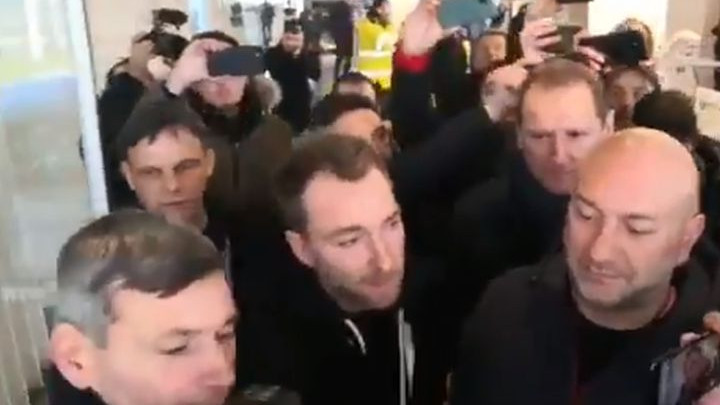Eriksen stigao u Milano na ljekarske preglede
