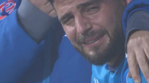 Insigne nije mogao prestati da plače zbog poraza od Juventusa