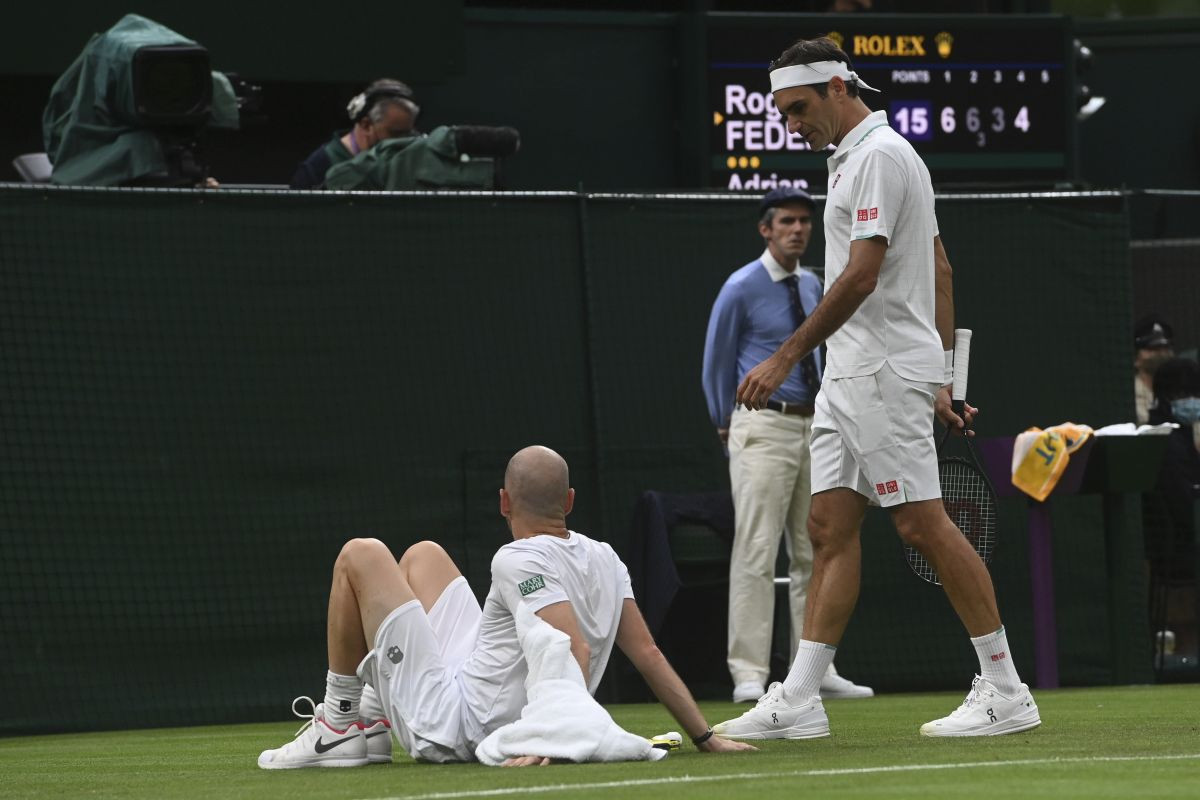 Federer nekako preživio prvo kolo Wimbledona Federer nekako preživio prvo kolo Wimbledona