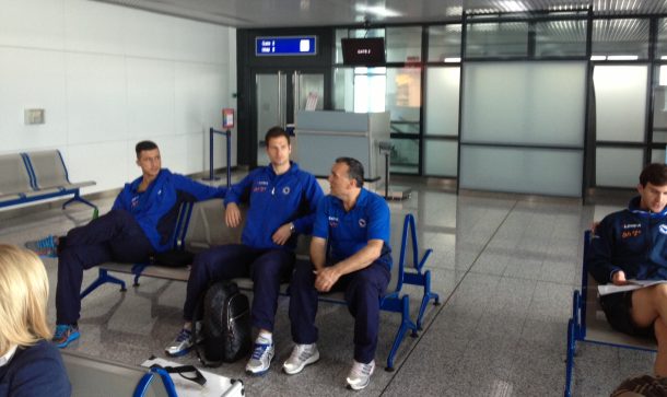 Reprezentacija BiH odletjela za Rigu Reprezentacija BiH odletjela za Rigu