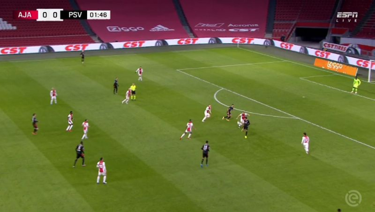 Gledajte i uživajte: Magična asistencija Malena i pogodak Zahavija za vodstvo PSV-a protiv Ajaxa