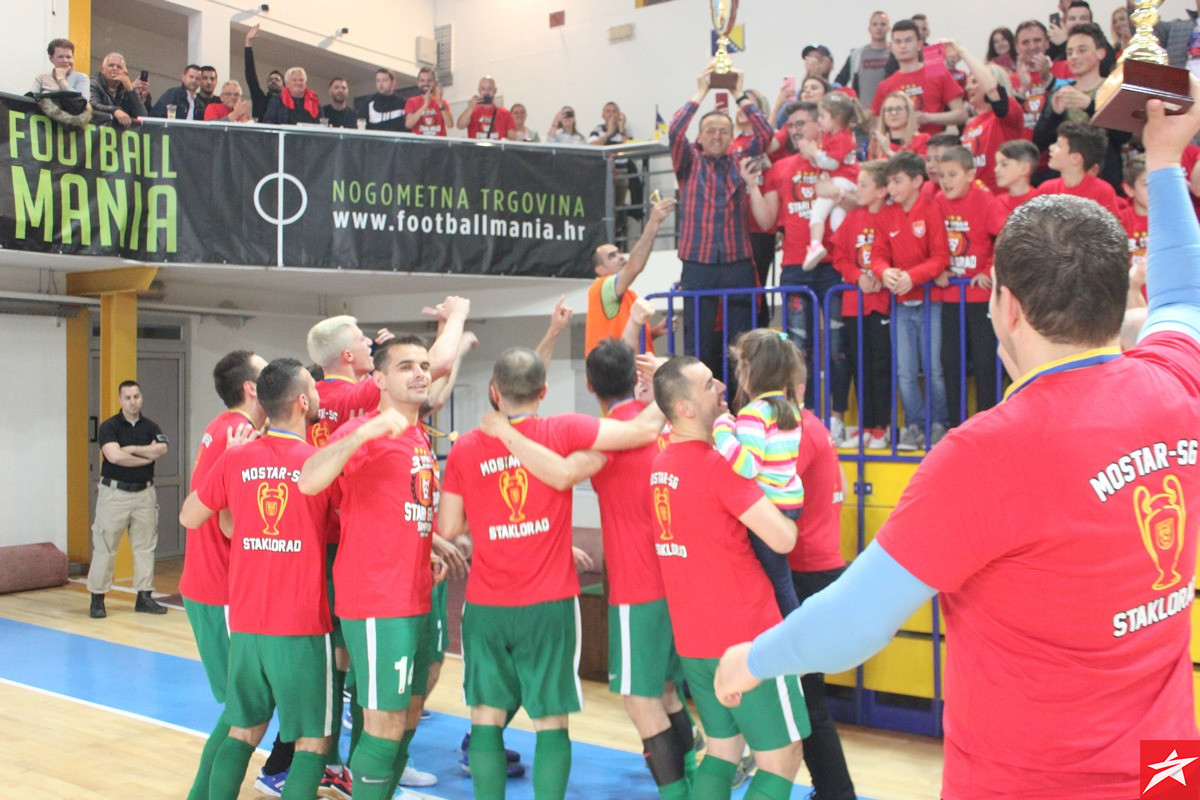 Mostar SG Staklorad obranio naslov futsal prvaka Bosne i Hercegovine!