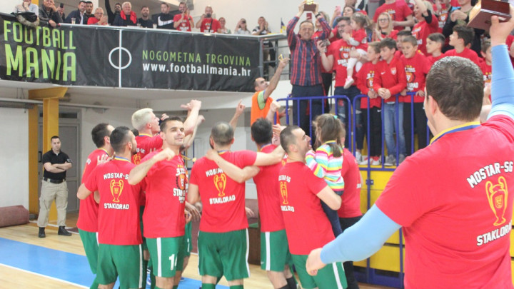 Mostar SG Staklorad obranio naslov futsal prvaka Bosne i Hercegovine!