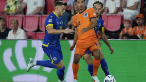 Poluvrijeme u Eindhovenu: Nizozemska - Bosna i Hercegovina 2:1