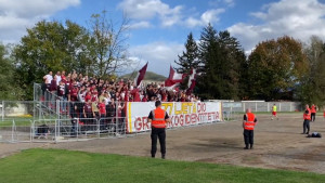 Horde zla bodre FK Sarajevo, posebna parola na tribini stadiona u Doboju